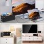 QOUBNIC Caja de Gestión de Cables con Tapa de Bambú, Caja Organizadora Cables Esconder Cables Caja Cables para Ocultar y