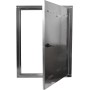 PIKAPPA 1105 Puerta galvanizada para contador gas, con cerradura y llave cuadrada. Dimensiones 350x450 mm