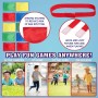 KreativeKraft Juegos Infantiles Juegos Exterior Niños Familia Adultos para Fiesta Cumpleaños Jardin Aire Libre Sacos para
