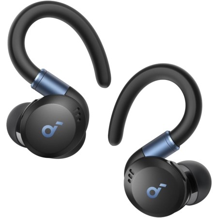 Soundcore Sport X20 Wireless Sports Headphones Noise Cancelling, Swivel and Extendable Hooks, Deep Bass, IP68 Waterproof, Sweat