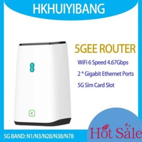 Zyxel NR5103 5G WiFi 6 enrutador CPE 5GEE interior módem 4G LTE enruta