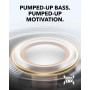 Soundcore Sport X20 Wireless Sports Headphones Noise Cancelling, Swivel and Extendable Hooks, Deep Bass, IP68 Waterproof, Sweat