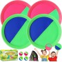 ZMLM Toss Catch Ball Juego de Juguetes: Niños al Aire Libre Juguete de Playa Juego de Bolas de Lanzamiento para jardín, Césped