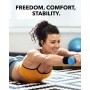 Soundcore Sport X20 Wireless Sports Headphones Noise Cancelling, Swivel and Extendable Hooks, Deep Bass, IP68 Waterproof, Sweat