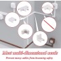 15 unids cable conducto blanco autoadhesivo 20x10 mm cabaña para el enrutamiento de cables 15x30 cm (4,5m) Mini canales