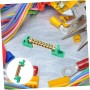 HOMOCONO - Juego De Bloques De Terminales De Rendimiento Duradero 5 Piezas Bloques De Terminales De Latón Conector De Cable Y