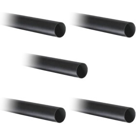 Feeuid 5X Negro Tubo de Encogimiento de Envoltura de Tuberia Termorretractil de Cable/Alambre para Manguito Electrico 20Mm,1M