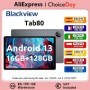 Blackview-Tableta Tab 80, Tablet con Android 13, 8GB + 128GB, pantalla