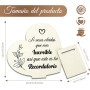 Regalos para Madres Navidad, Placa de Madera Corazón, Regalos Navidad Mujer, Detalles para Regalar Mujer, Regalo Cumpleaños