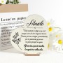 Regalos para Madres Navidad, Placa de Madera Corazón, Regalos Navidad Mujer, Detalles para Regalar Mujer, Regalo Cumpleaños