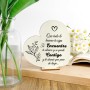 Regalos para Madres Navidad, Placa de Madera Corazón, Regalos Navidad Mujer, Detalles para Regalar Mujer, Regalo Cumpleaños