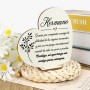Regalos para Madres Navidad, Placa de Madera Corazón, Regalos Navidad Mujer, Detalles para Regalar Mujer, Regalo Cumpleaños