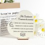 Regalos para Madres Navidad, Placa de Madera Corazón, Regalos Navidad Mujer, Detalles para Regalar Mujer, Regalo Cumpleaños