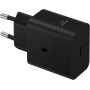 Samsung Cargador USB C, Adaptador de Corriente 45 W Ultra rápido, Adaptador USB C a USB, Cargador Samsung Carga rápida, Negro