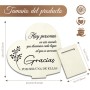 Regalos para Madres Navidad, Placa de Madera Corazón, Regalos Navidad Mujer, Detalles para Regalar Mujer, Regalo Cumpleaños