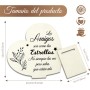 Regalos para Madres Navidad, Placa de Madera Corazón, Regalos Navidad Mujer, Detalles para Regalar Mujer, Regalo Cumpleaños