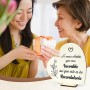 Regalos para Madres Navidad, Placa de Madera Corazón, Regalos Navidad Mujer, Detalles para Regalar Mujer, Regalo Cumpleaños