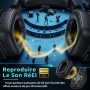 Tatybo Cascos Gaming para Ps5 Ps4 PC, Auriculares Gaming con Micrófono de Cancelación de Ruido Sonido EstéReo 3D 50 mm Drivers,