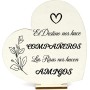 Regalos para Madres Navidad, Placa de Madera Corazón, Regalos Navidad Mujer, Detalles para Regalar Mujer, Regalo Cumpleaños