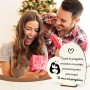 Regalos para Madres Navidad, Placa de Madera Corazón, Regalos Navidad Mujer, Detalles para Regalar Mujer, Regalo Cumpleaños