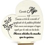 Regalos para Madres Navidad, Placa de Madera Corazón, Regalos Navidad Mujer, Detalles para Regalar Mujer, Regalo Cumpleaños