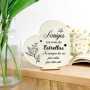 Regalos para Madres Navidad, Placa de Madera Corazón, Regalos Navidad Mujer, Detalles para Regalar Mujer, Regalo Cumpleaños