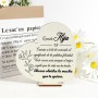 Regalos para Madres Navidad, Placa de Madera Corazón, Regalos Navidad Mujer, Detalles para Regalar Mujer, Regalo Cumpleaños