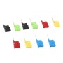 SDK08 para la prueba eléctrica Clip Set 10 unids gancho clips con cables para SMD IC Aplicaciones