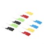 SDK08 para la prueba eléctrica Clip Set 10 unids gancho clips con cables para SMD IC Aplicaciones