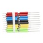 SDK08 para la prueba eléctrica Clip Set 10 unids gancho clips con cables para SMD IC Aplicaciones