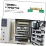 GETAJGHSD Kit De Barra De Tierra De 8 Terminales De Alta Resistencia para Conexiones De Puesta A Tierra De Equipos Eléctricos De