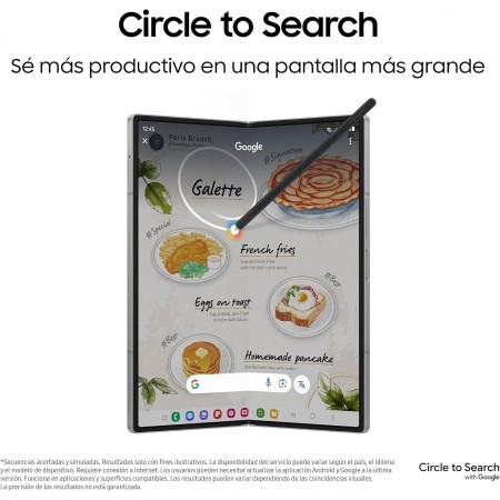 Samsung Galaxy Z Fold6 256 GB Azul Oscuro + Galaxy Watch7 44mm BT Verde + Galaxy Buds3 Gris