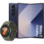 Samsung Galaxy Z Fold6 256 GB Azul Oscuro + Galaxy Watch7 44mm BT Verde + Galaxy Buds3 Gris