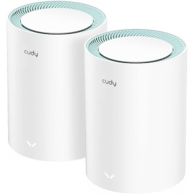 Cudy AC1200 Gigabit Sistema WiFi de Malla Completa, Banda Dual, Extensor WiFi, Puertos Gigabit, Antenas de Alta Ganancia, VPN,