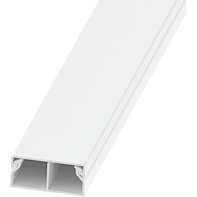 Canaleta con Tapa 40x17 mm - Organización de Cables Profesional-2 Metro (6 Unidades)