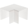 SWE Ángulo Plano para Canaleta –Set de 10 Piezas -Accesorios para canaleta. (10 Unidades)