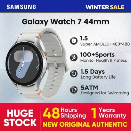 Original Samsung Galaxy Watch7 40mm 44mm reloj inteligente Super AMOLE