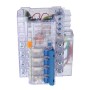 Circuiter Protector de Protección en Miniatura Pequeña Riel Transparente para DZ47LE C63, Interruptores de Circuito en Miniatura
