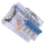 Circuiter Protector de Protección en Miniatura Pequeña Riel Transparente para DZ47LE C63, Interruptores de Circuito en Miniatura
