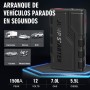 Arrancador de Baterias de Coche,1500 A Arrancador de Coches Portatil para Motor 7.0 L Gasolina o 5.5 L Diesel con Pinzas Bateria