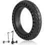 ANSENI® Rueda Patinete Xiaomi Ruedas Macizas Patinete Electricos (8.5x2)8.5Pulgadas,Neumáticos de Reemplazo Maciza,Rueda