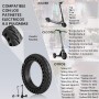ANSENI® Rueda Patinete Xiaomi Ruedas Macizas Patinete Electricos (8.5x2)8.5Pulgadas,Neumáticos de Reemplazo Maciza,Rueda