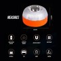 MAGIC SELECT Luz de Emergencia V16 para Señalización en Carretera de Coche y Moto. Luz Amarilla Intermitente y Blanca Fija con