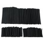 Kit de tubos termorretráctiles, surtido de fundas de cable, impermeable y resistente a la humedad, fácil de usar, negro, 127