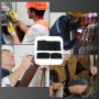 Kit de tubos termorretráctiles, surtido de fundas de cable, impermeable y resistente a la humedad, fácil de usar, negro, 127