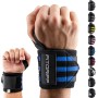 Fitgriff® Muñequeras Gym Hombre y Mujer - Accesorios para Gimnasio, Musculacion, Fitness - Wrist Wraps