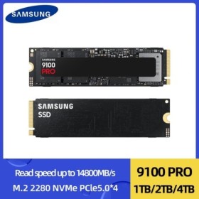 SAMSUNG 9100 Pro SSD 1TB 2TB 4TB NVMe M.2 2280 PCIe 5.0X4 unidad inter