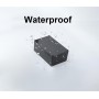 Caja de conexiones impermeable IP66, caja de conexiones para exteriores, caja de proyectos electrónicos negra, carcasa de