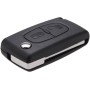 2 Botón Carcasa del Mando Pra Peugeot 206 107 207 307 407 Citroen C2 C3 C4 C5 C6