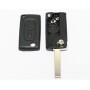 2 Botón Carcasa del Mando Pra Peugeot 206 107 207 307 407 Citroen C2 C3 C4 C5 C6